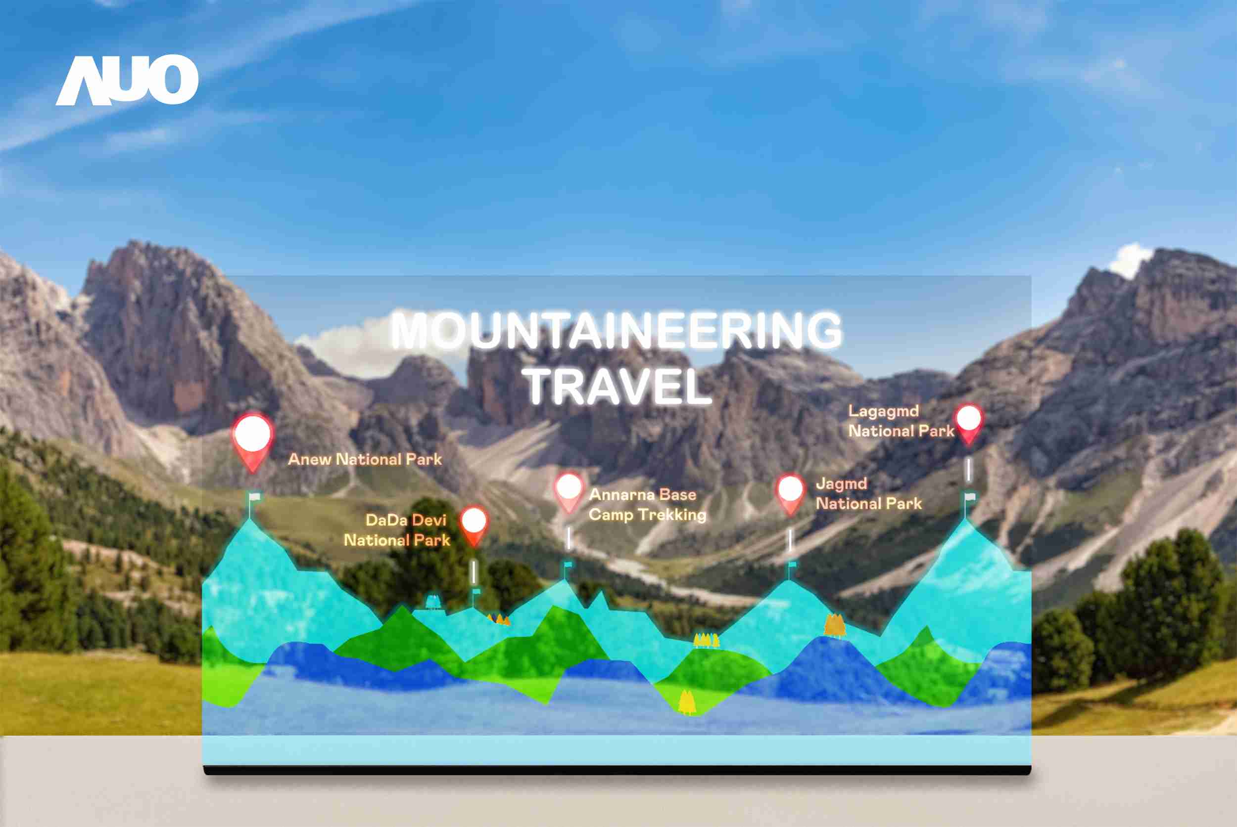 尊龙z6展示全球单片尺寸最大(*)42吋透明Micro LED显示器拼接而成的〝64吋透明Micro LED显示器〞，，具备高透明度、、、1,000 nits高亮度、、、广色域、、、、采用三边无边框的无缝拼接等多重特色，，呈现超高清、、细腻画质而不遮挡后方视觉，，，满足层峰需求，，可广泛运用于零售、、、、艺术展览或商业空间等场域